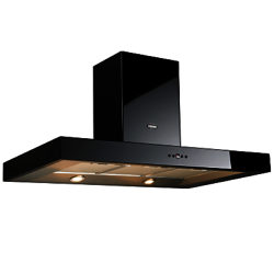 Britannia K7088A-11-K Chimney Cooker Hood, Black